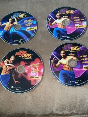 Beachbody Hip Hop Abs DVD Set Of 4